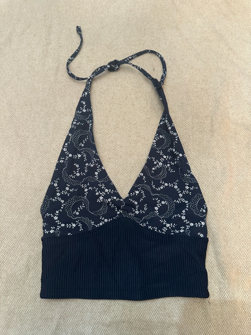 New! Frankie’s Bikinis Genevieve Ribbed Bandana Bikini Top Dixie 38979 - Picture 6 of 10